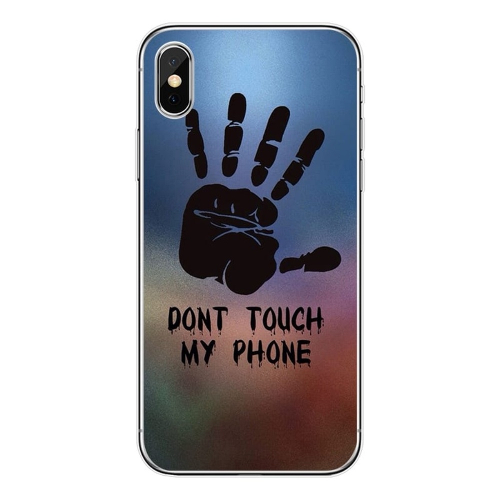 DON'T TOUCH ME PHONE (IPHONE) ADDED POP SOCKET